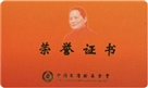 中国宋庆龄慈善基金会证书